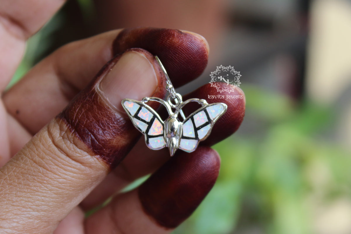 Wide wing Opal Butterfly