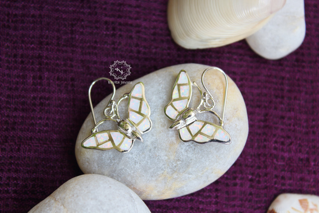 Wide wing Opal Butterfly