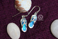 Opal Flip Flop Earrings