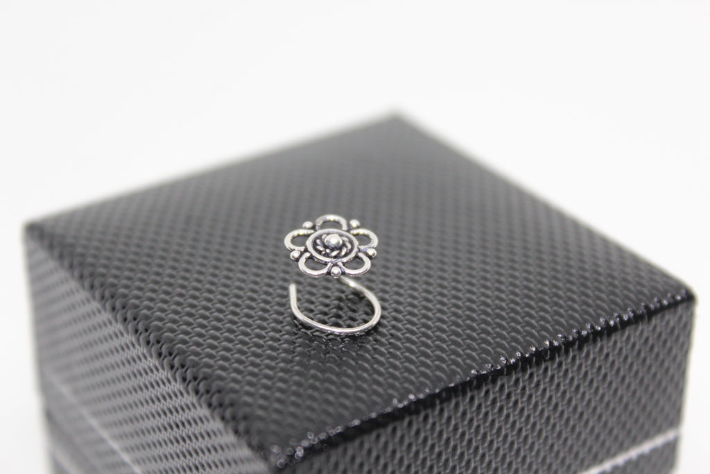 Pushpa Chakra Nose pin
