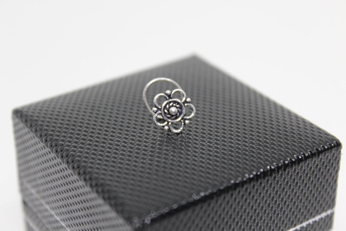 Pushpa Chakra Nose pin
