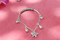 Butterfly charm bracelet
