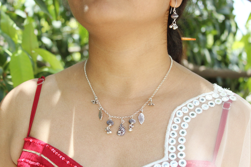 Charms Necklace set