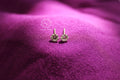 Round Cubic Zircon Studs