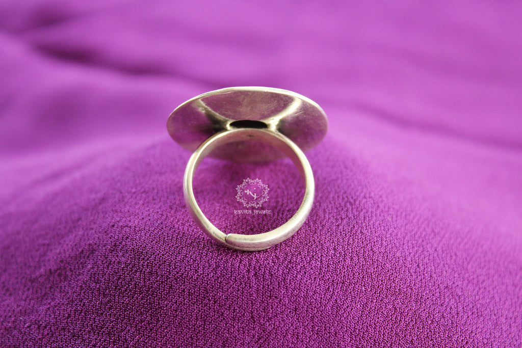 Jadau Red stone Ring