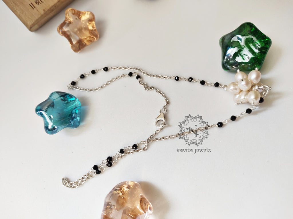 Pearl bunch mangalsutra