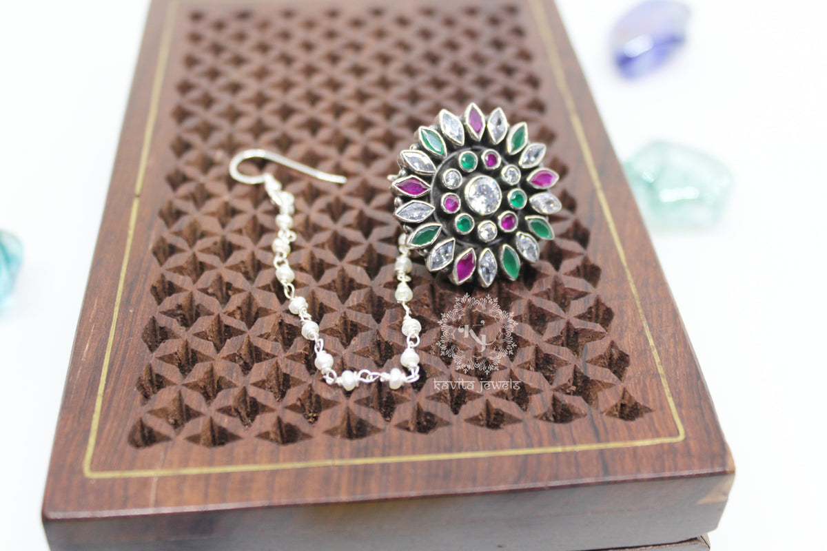 Oxidized cut Stone Multicolor Borla