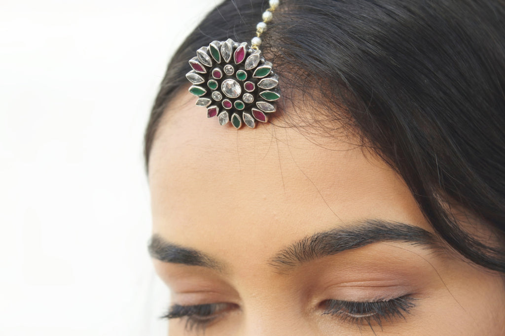 Oxidized cut Stone Multicolor Borla