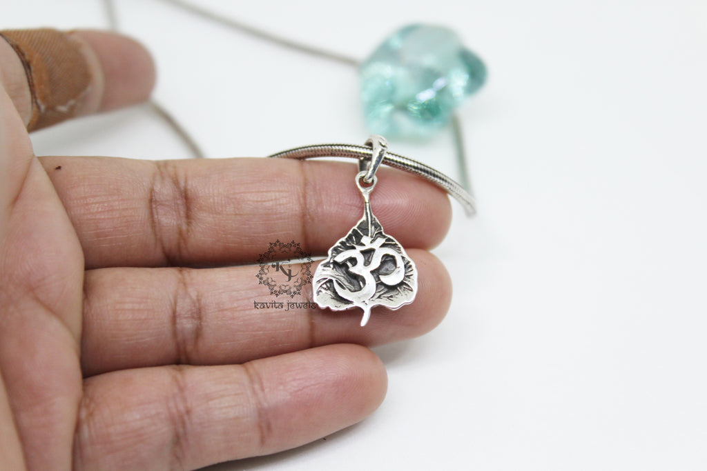 Spiritual oxidized OM pendent
