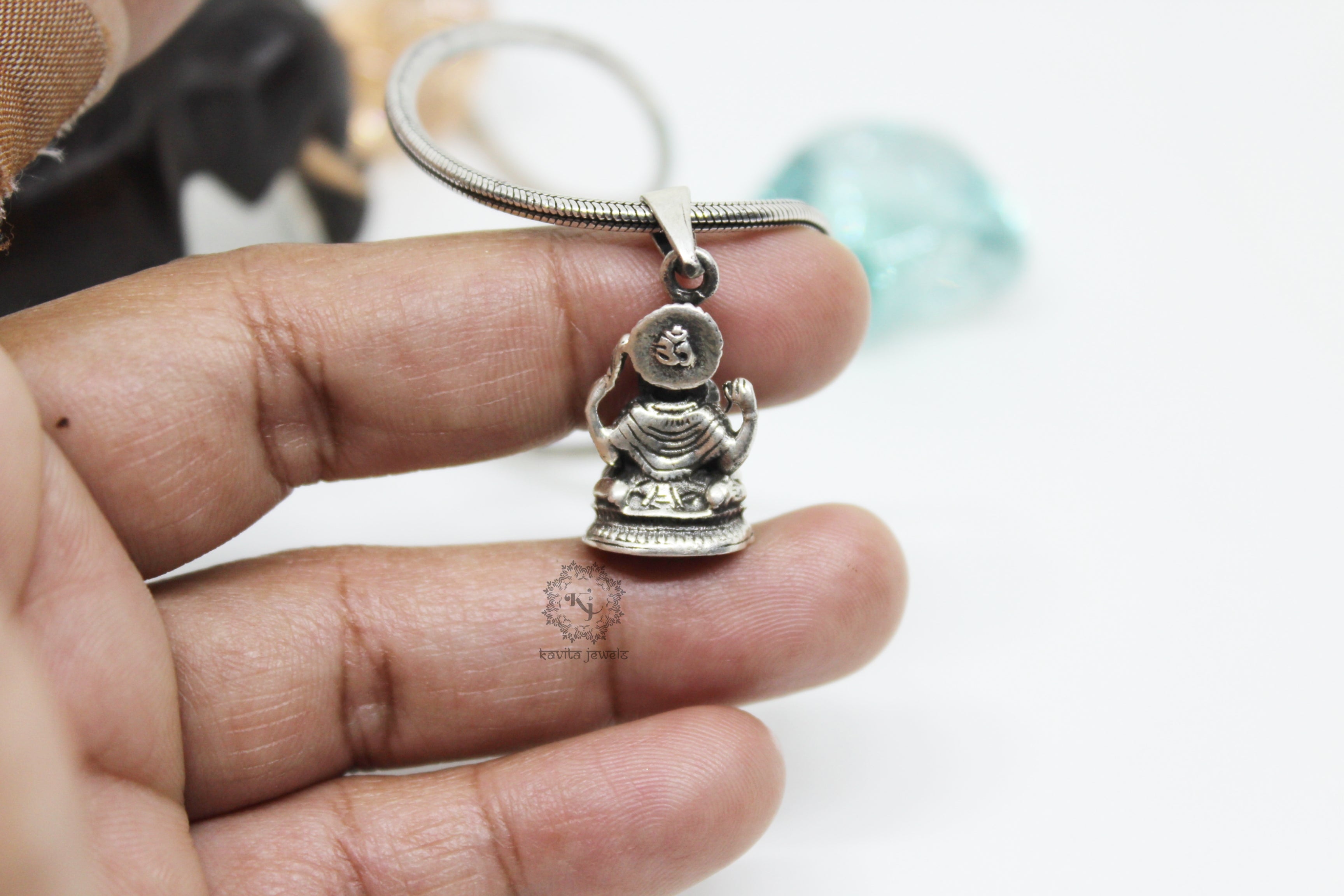 Lord Ganesha idol pendent
