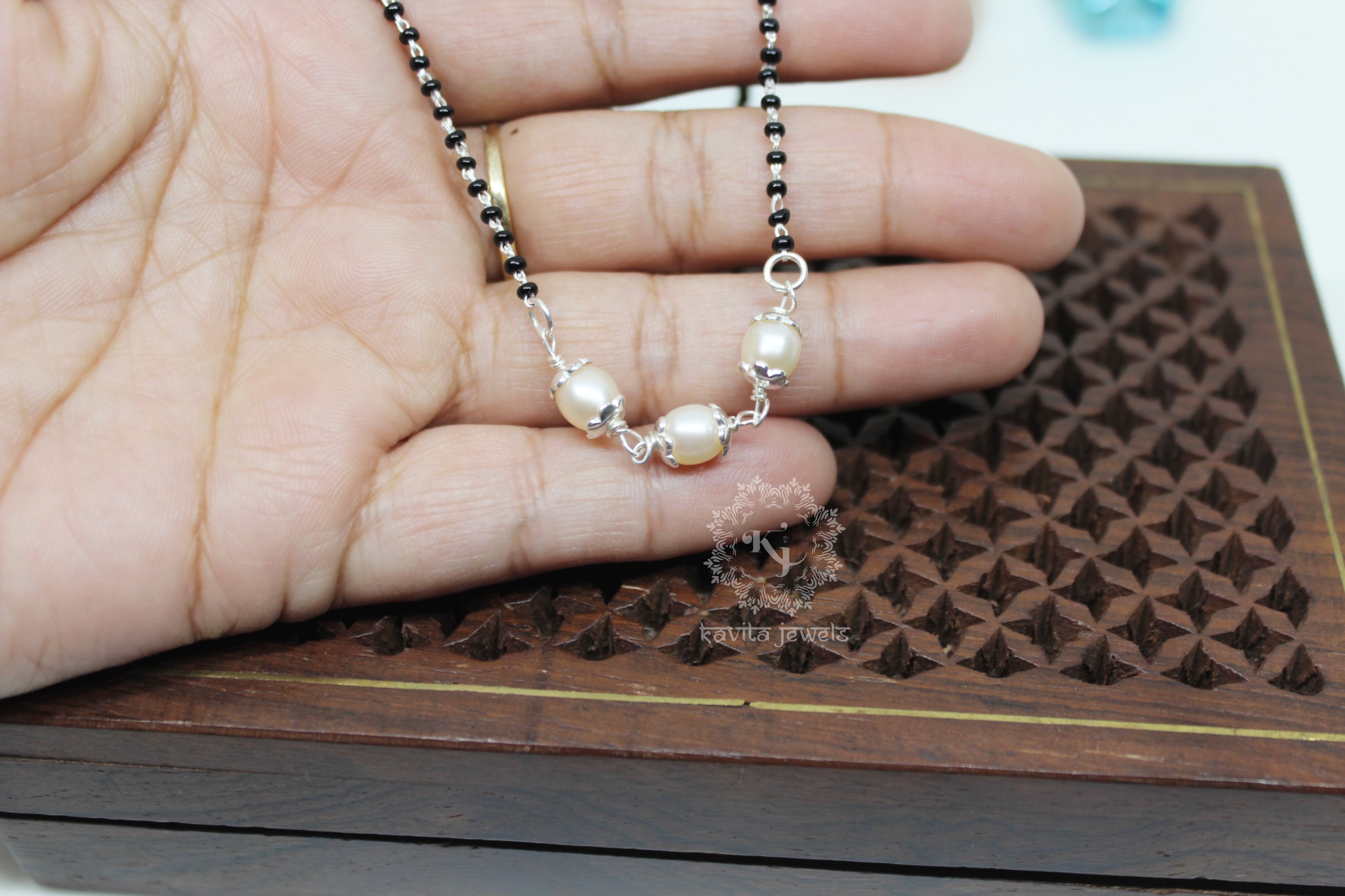 Pearl Sequence Mangalsutra